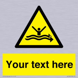 Custom Warning strong currents